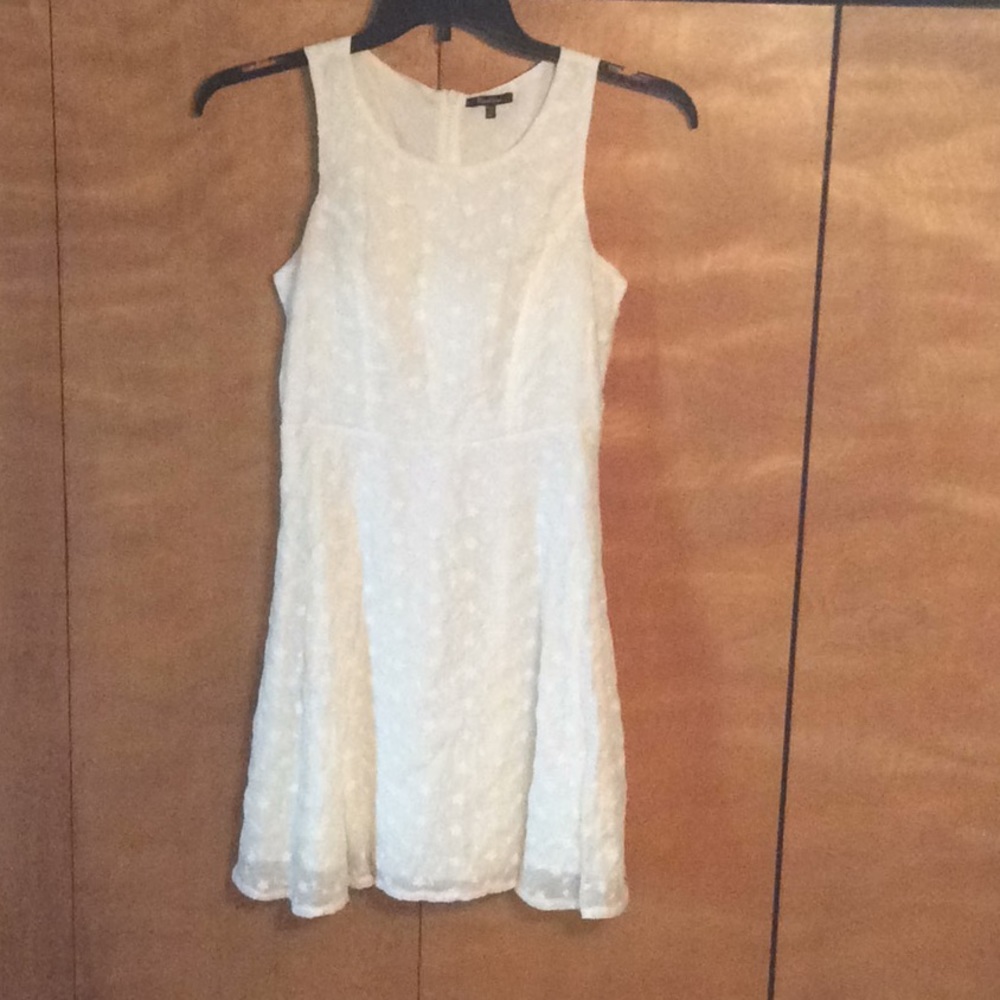 White Monteau summer dress